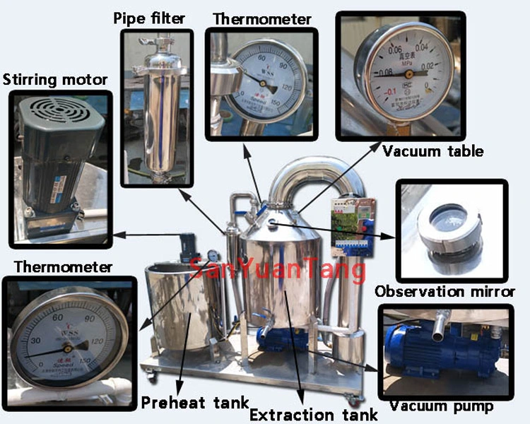 Professional Honey Concentrating Machine/Honey Processing Machine/Honey Production Machine