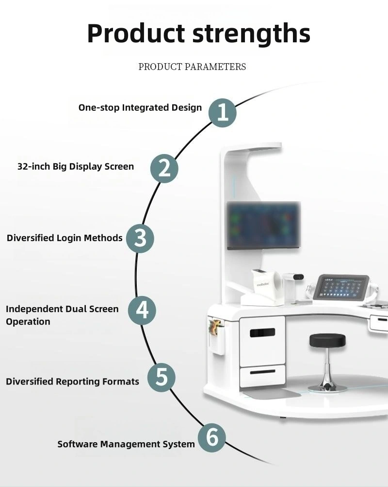 Physical Self-Service Health Examination Kiosk