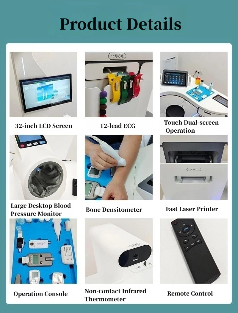 Physical Self-Service Health Examination Kiosk