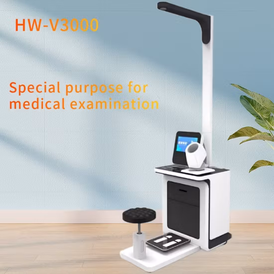 Киоск физического осмотра машины для измерения кровяного давления комплексного медицинского обследования